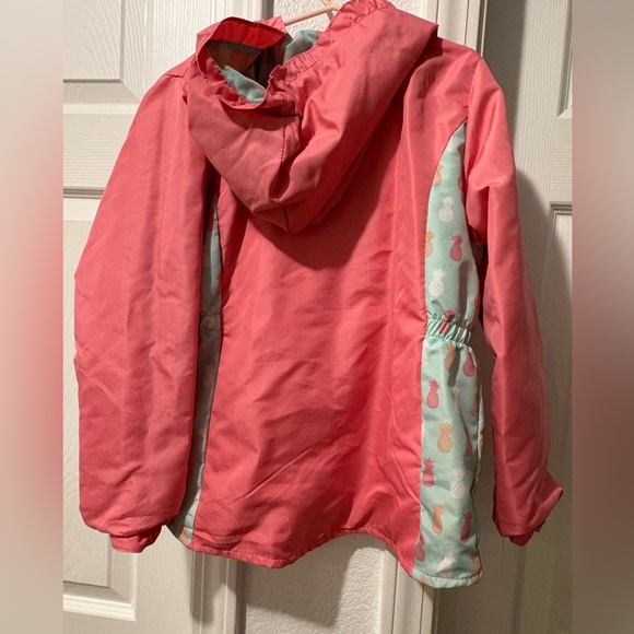 Lily & Dan girls size 7-8 rain jacket. Used but in excellent condition! - Picture 7 of 8